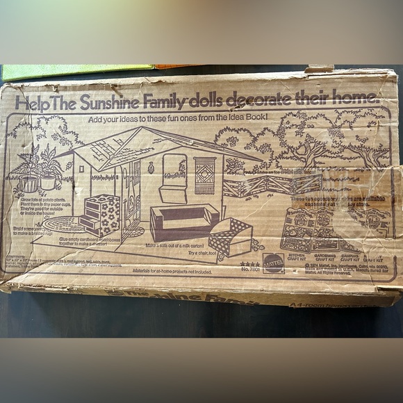 VTG 1973 Mattel Sunshine Family Home - Picture 7 of 16
